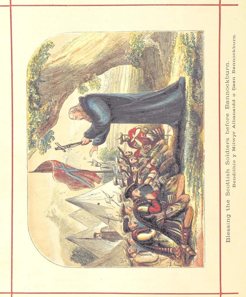An illustration from Hanes Prydain Fawr: o'r cyfnod boreuaf hyd yr amser presenol, etc. [With plates, 1875, leaf 278
