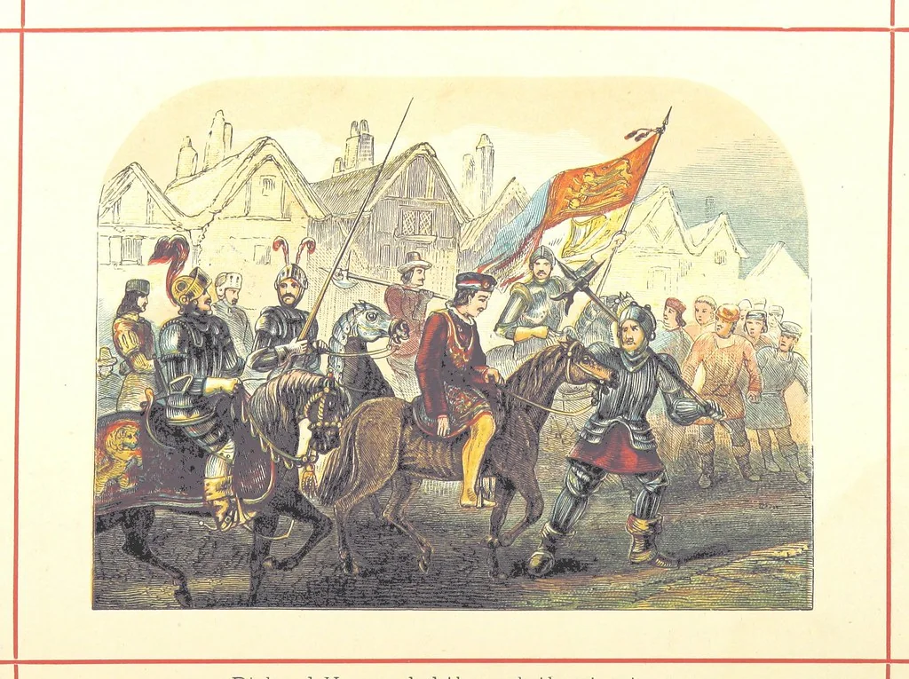 An illustration from Hanes Prydain Fawr: o'r cyfnod boreuaf hyd yr amser presenol, etc. [With plates, 1875, leaf 372