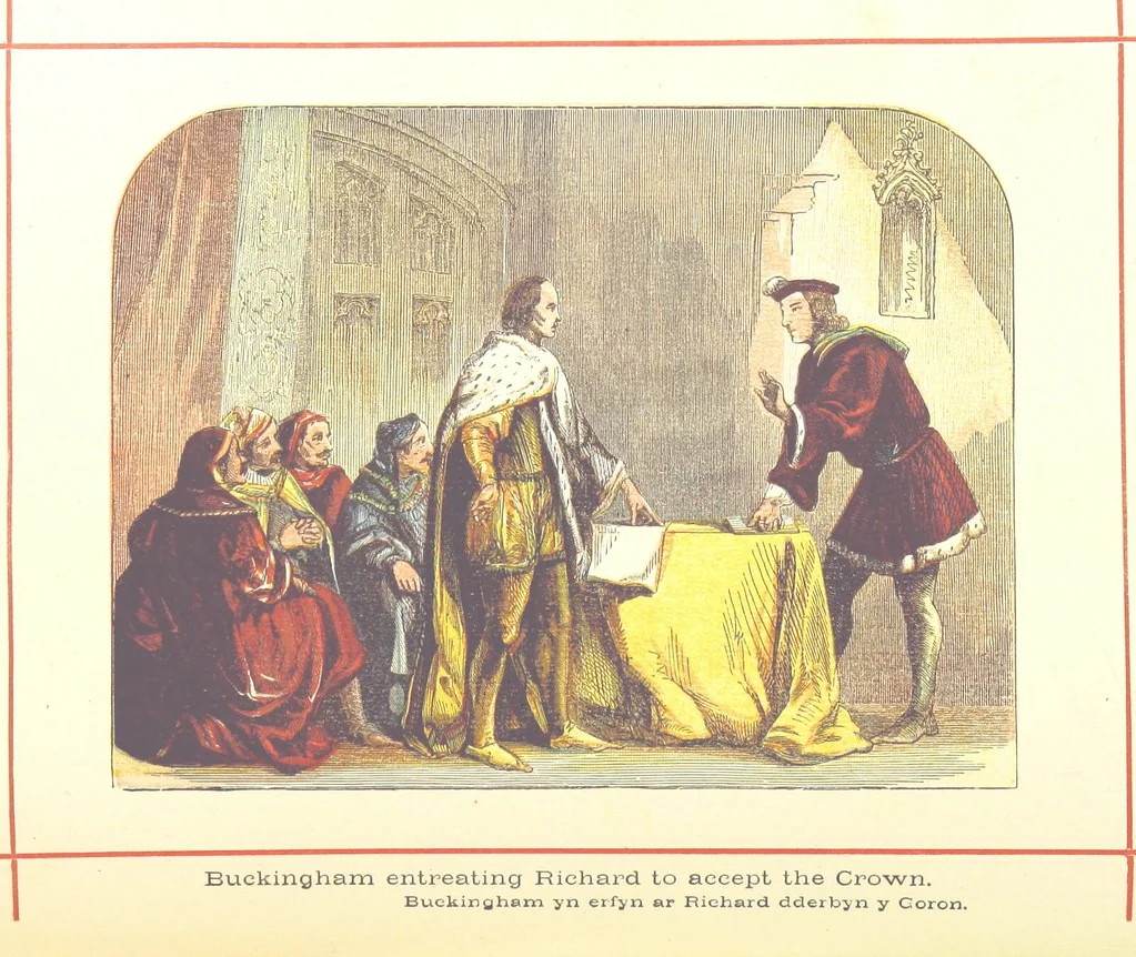 An illustration from Hanes Prydain Fawr: o'r cyfnod boreuaf hyd yr amser presenol, etc. [With plates, 1875, leaf 524