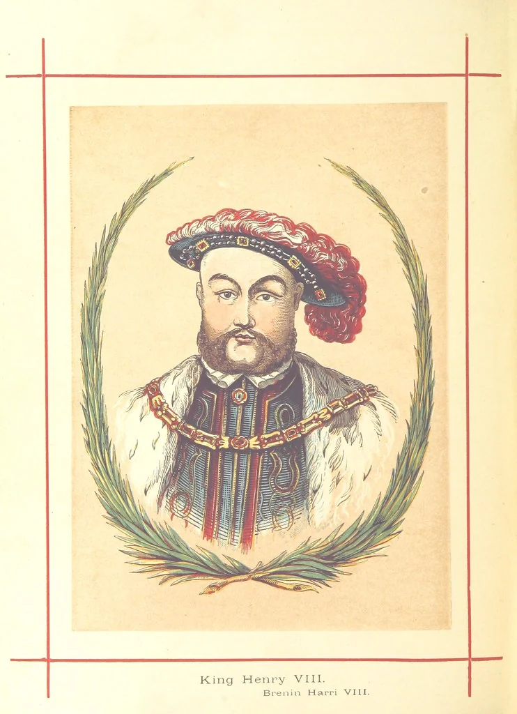 An illustration from Hanes Prydain Fawr: o'r cyfnod boreuaf hyd yr amser presenol, etc. [With plates, 1875, leaf 576