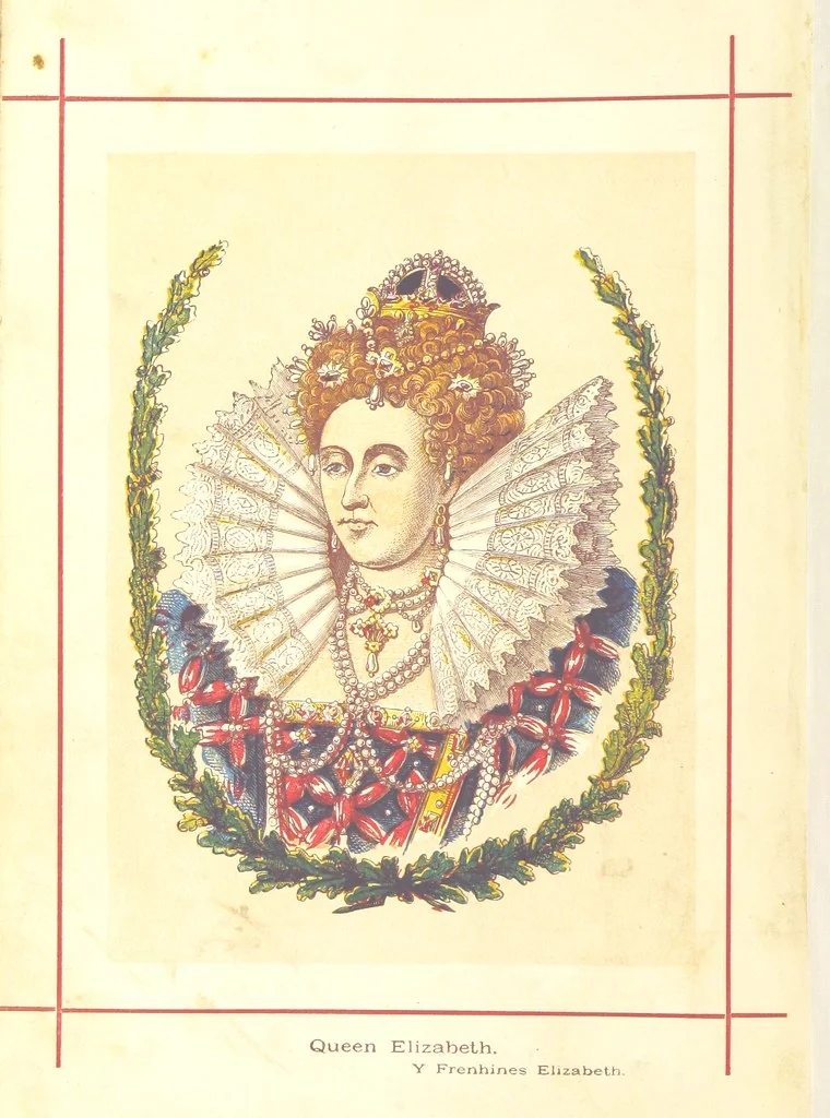 An illustration from Hanes Prydain Fawr: o'r cyfnod boreuaf hyd yr amser presenol, etc. [With plates, 1875, leaf 6