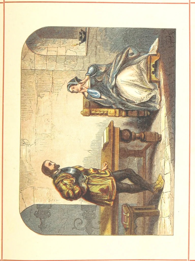 An illustration from Hanes Prydain Fawr: o'r cyfnod boreuaf hyd yr amser presenol, etc. [With plates, 1875, leaf 629