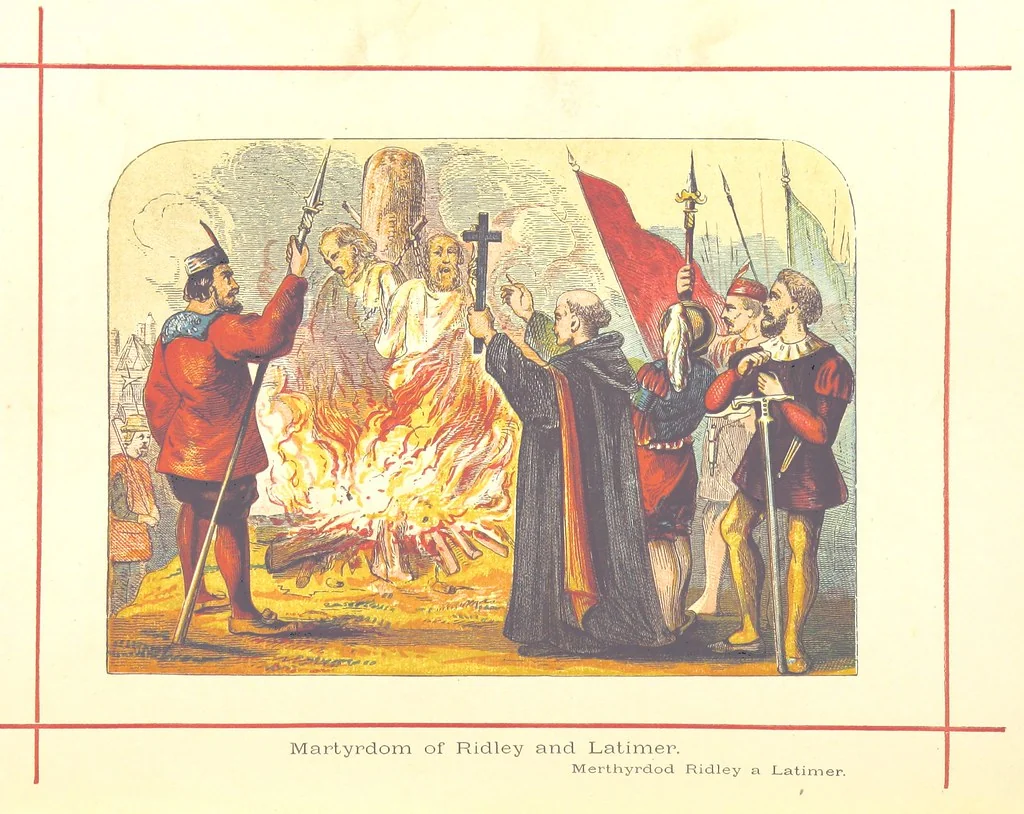 An illustration from Hanes Prydain Fawr: o'r cyfnod boreuaf hyd yr amser presenol, etc. [With plates, 1875, leaf 708