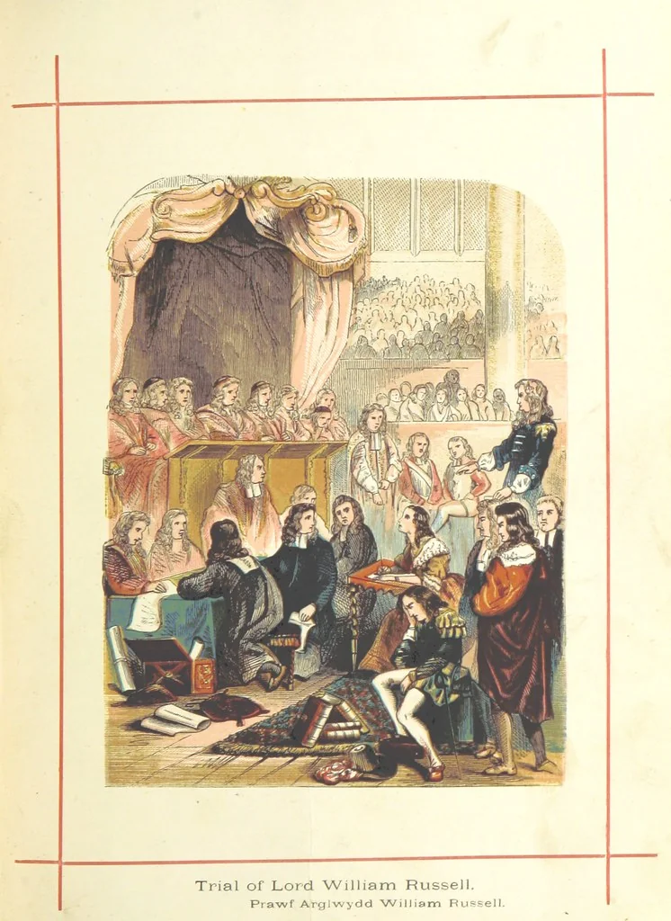 An illustration from Hanes Prydain Fawr: o'r cyfnod boreuaf hyd yr amser presenol, etc. [With plates, 1875, leaf 191