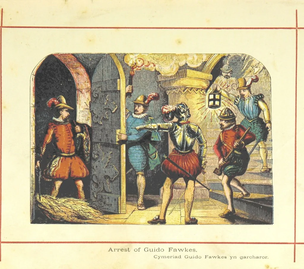 An illustration from Hanes Prydain Fawr: o'r cyfnod boreuaf hyd yr amser presenol, etc. [With plates, 1875, leaf 21