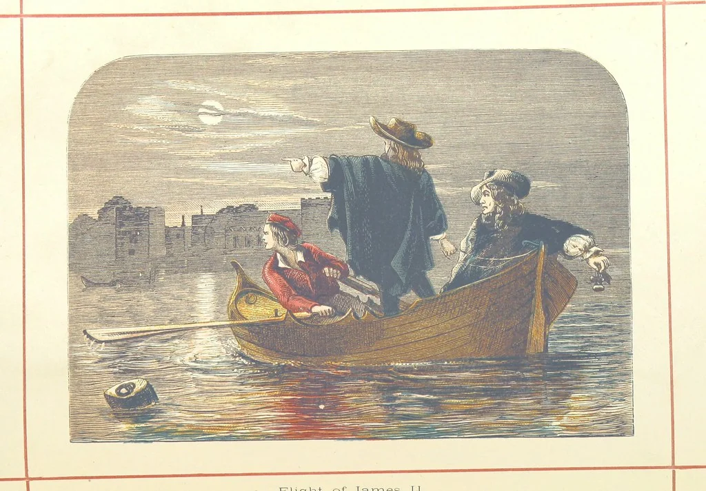 An illustration from Hanes Prydain Fawr: o'r cyfnod boreuaf hyd yr amser presenol, etc. [With plates, 1875, leaf 214
