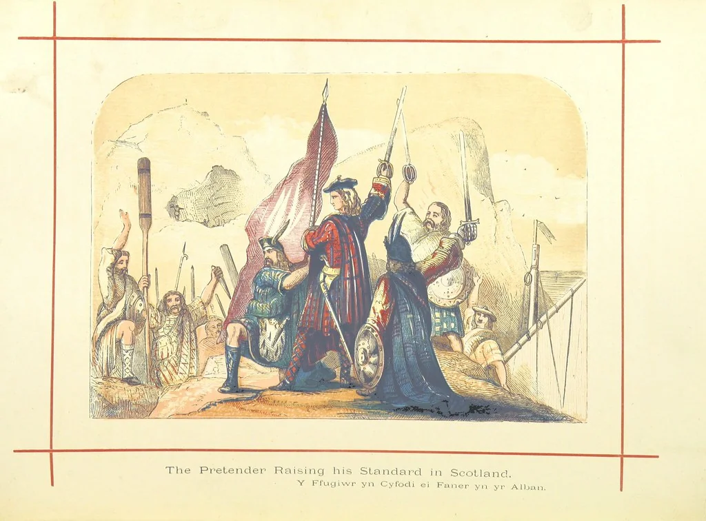 An illustration from Hanes Prydain Fawr: o'r cyfnod boreuaf hyd yr amser presenol, etc. [With plates, 1875, leaf 302