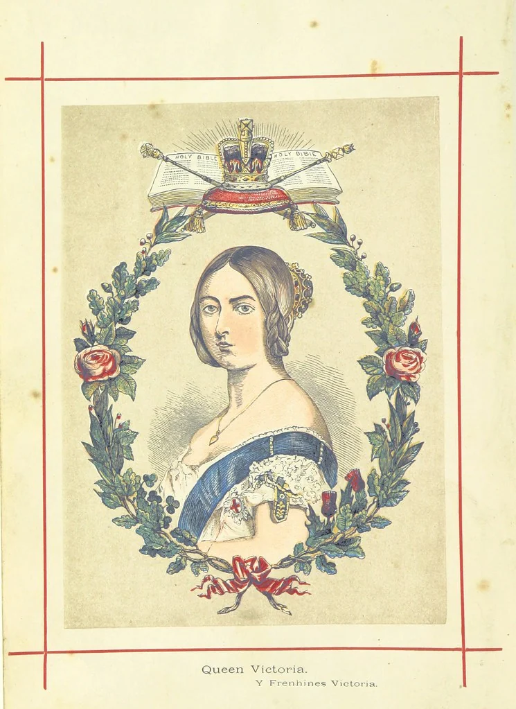 An illustration from Hanes Prydain Fawr: o'r cyfnod boreuaf hyd yr amser presenol, etc. [With plates, 1875, leaf 8