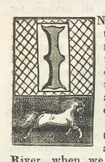 An illustration from Robinson Crusoe's own book; or, the voice of adventure from the civilized man cut off from his fellows ... and from the wanderer in strange seas and lands, etc, 1842, leaf 133