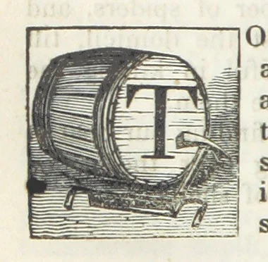 An illustration from Robinson Crusoe's own book; or, the voice of adventure from the civilized man cut off from his fellows ... and from the wanderer in strange seas and lands, etc, 1842, leaf 154