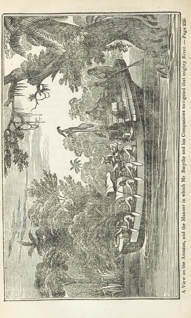 An illustration from Robinson Crusoe's own book; or, the voice of adventure from the civilized man cut off from his fellows ... and from the wanderer in strange seas and lands, etc, 1842, leaf 244