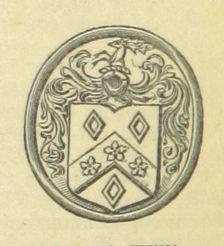 An illustration from The Visitation of Suffolk, made by William Hervey [in 1561] ... With additions from ... Jermyn, Davy, and other MSS. &c. Edited by J. J. Howard. [Extracted from “The East Anglian.”, 1866, leaf 272