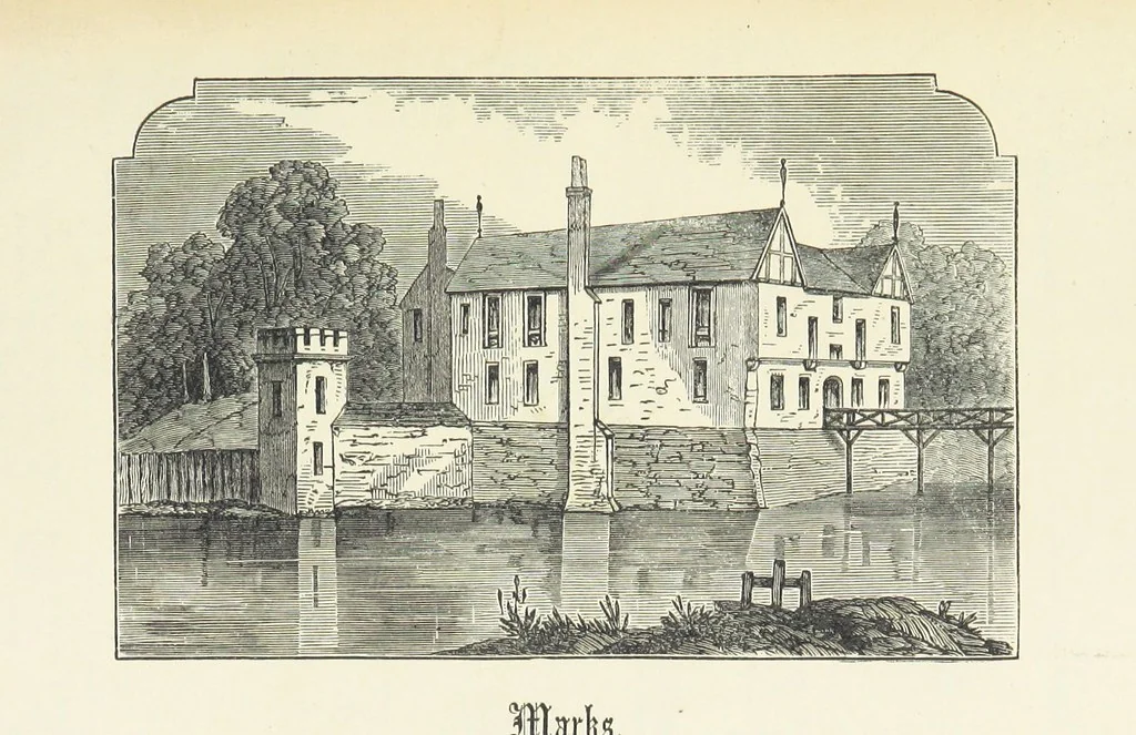 An illustration from The Visitation of Suffolk, made by William Hervey [in 1561] ... With additions from ... Jermyn, Davy, and other MSS. &c. Edited by J. J. Howard. [Extracted from “The East Anglian.”, 1866, leaf 153