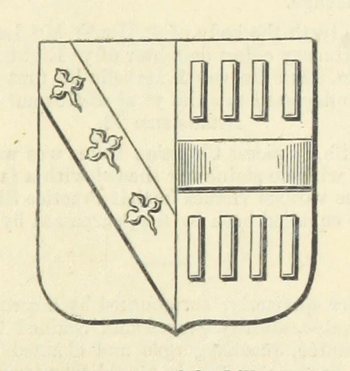 An illustration from The Visitation of Suffolk, made by William Hervey [in 1561] ... With additions from ... Jermyn, Davy, and other MSS. &c. Edited by J. J. Howard. [Extracted from “The East Anglian.”, 1866, leaf 167