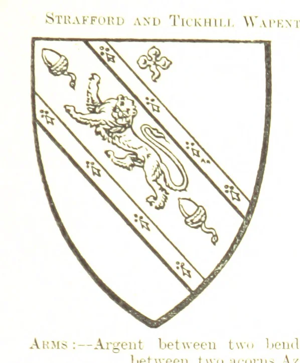 An illustration from Dugdale's Visitation of Yorkshire, [in 1665-66.] with additions. Edited by J. W. Clay, 1899, leaf 101