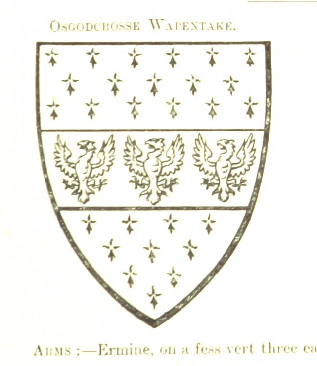 An illustration from Dugdale's Visitation of Yorkshire, [in 1665-66.] with additions. Edited by J. W. Clay, 1899, leaf 103