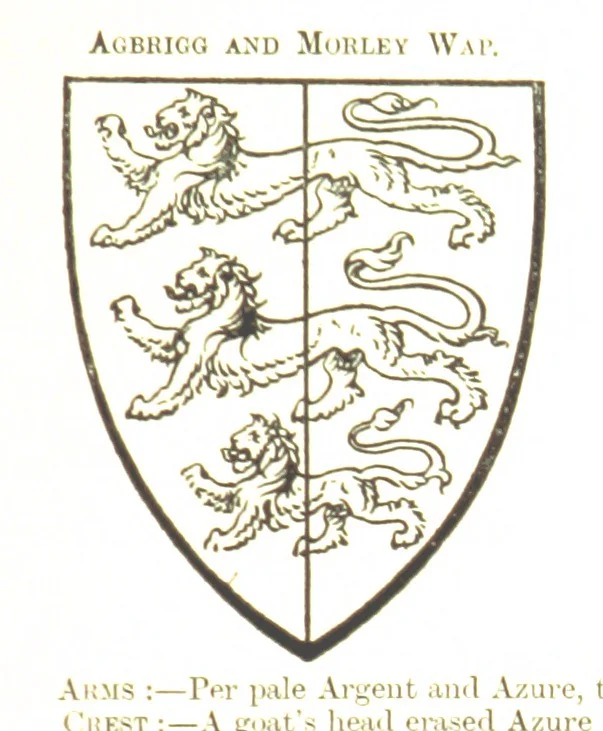 An illustration from Dugdale's Visitation of Yorkshire, [in 1665-66.] with additions. Edited by J. W. Clay, 1899, leaf 107