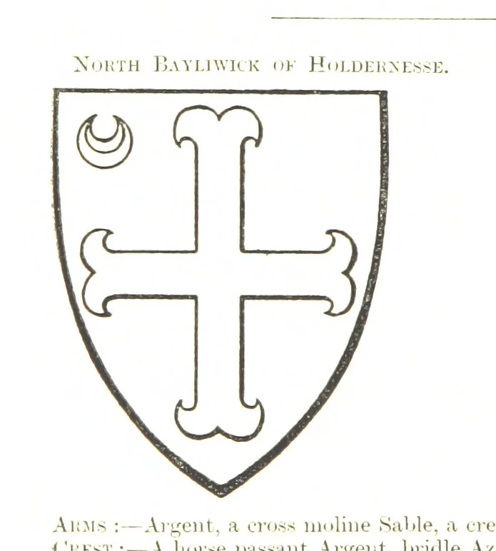 An illustration from Dugdale's Visitation of Yorkshire, [in 1665-66.] with additions. Edited by J. W. Clay, 1899, leaf 114