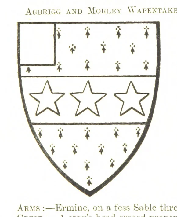 An illustration from Dugdale's Visitation of Yorkshire, [in 1665-66.] with additions. Edited by J. W. Clay, 1899, leaf 126