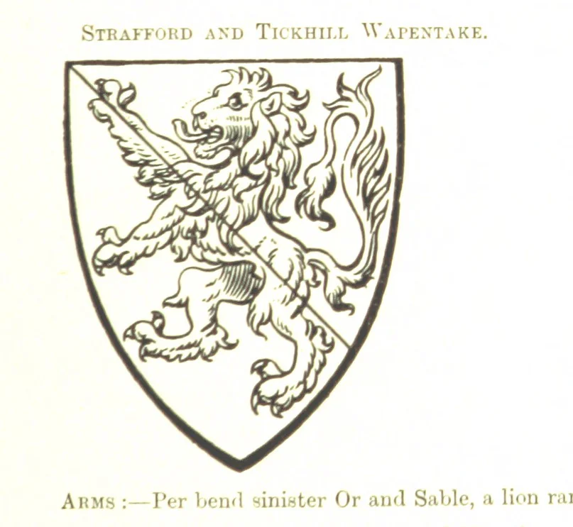 An illustration from Dugdale's Visitation of Yorkshire, [in 1665-66.] with additions. Edited by J. W. Clay, 1899, leaf 143