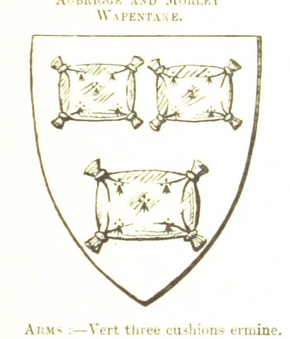 An illustration from Dugdale's Visitation of Yorkshire, [in 1665-66.] with additions. Edited by J. W. Clay, 1899, leaf 17