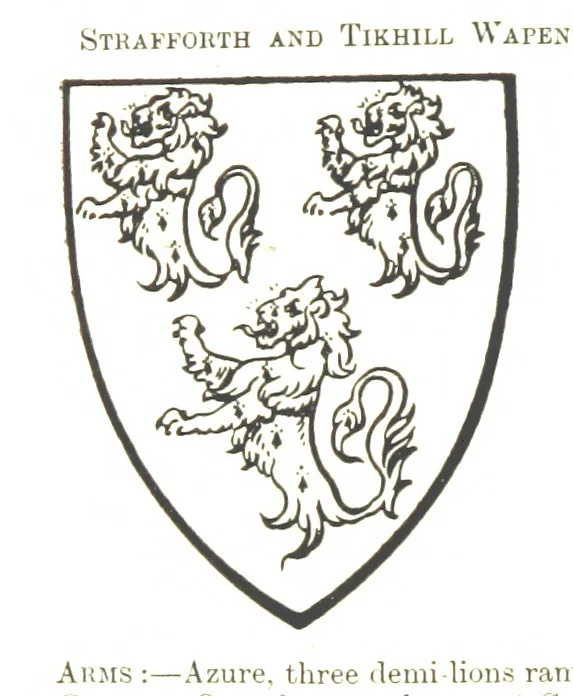 An illustration from Dugdale's Visitation of Yorkshire, [in 1665-66.] with additions. Edited by J. W. Clay, 1899, leaf 170