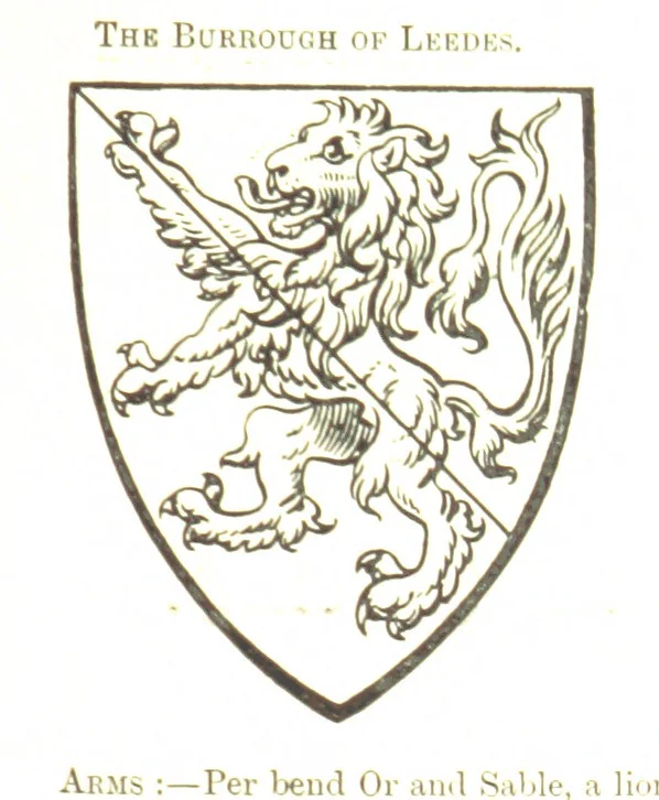 An illustration from Dugdale's Visitation of Yorkshire, [in 1665-66.] with additions. Edited by J. W. Clay, 1899, leaf 199