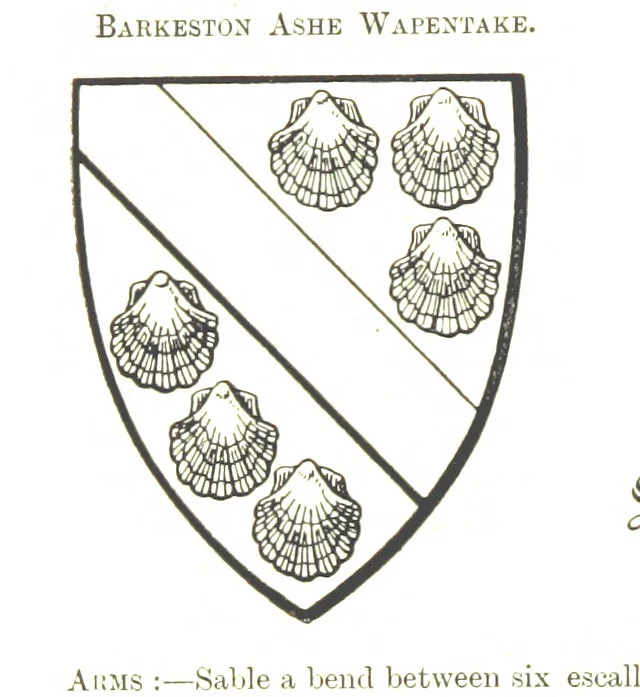 An illustration from Dugdale's Visitation of Yorkshire, [in 1665-66.] with additions. Edited by J. W. Clay, 1899, leaf 200