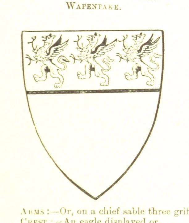 An illustration from Dugdale's Visitation of Yorkshire, [in 1665-66.] with additions. Edited by J. W. Clay, 1899, leaf 21