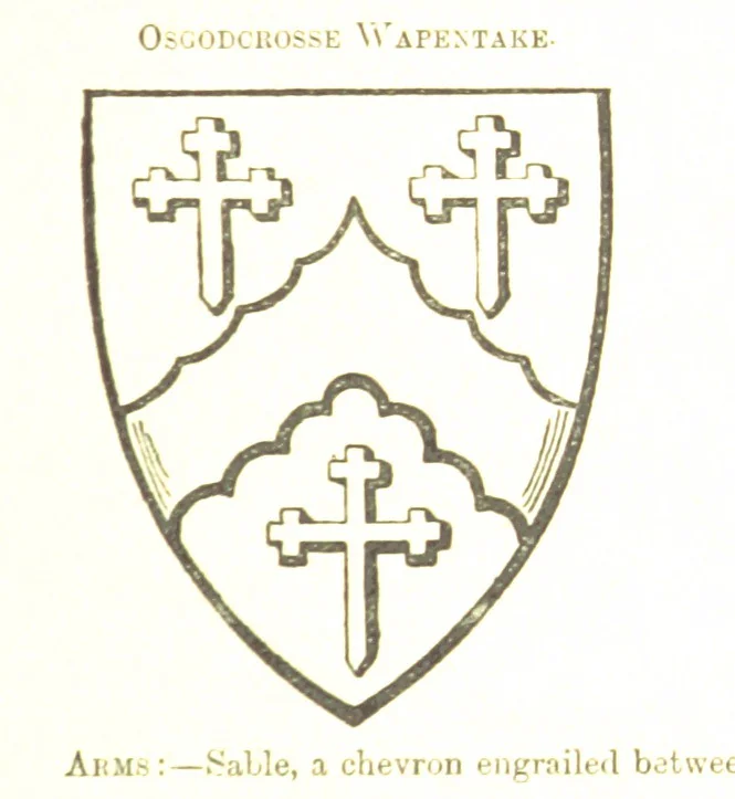 An illustration from Dugdale's Visitation of Yorkshire, [in 1665-66.] with additions. Edited by J. W. Clay, 1899, leaf 25