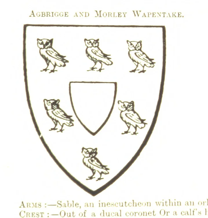 An illustration from Dugdale's Visitation of Yorkshire, [in 1665-66.] with additions. Edited by J. W. Clay, 1899, leaf 255