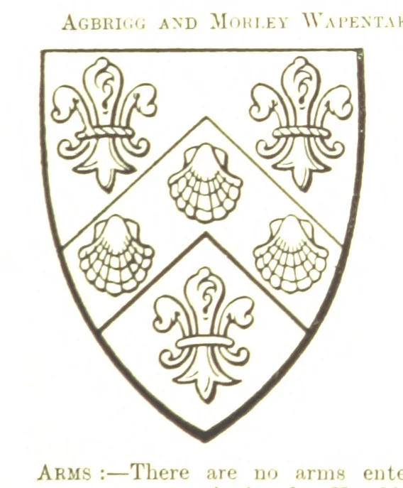 An illustration from Dugdale's Visitation of Yorkshire, [in 1665-66.] with additions. Edited by J. W. Clay, 1899, leaf 267