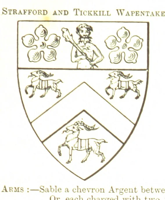 An illustration from Dugdale's Visitation of Yorkshire, [in 1665-66.] with additions. Edited by J. W. Clay, 1899, leaf 275