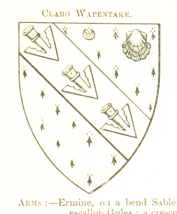 An illustration from Dugdale's Visitation of Yorkshire, [in 1665-66.] with additions. Edited by J. W. Clay, 1899, leaf 289