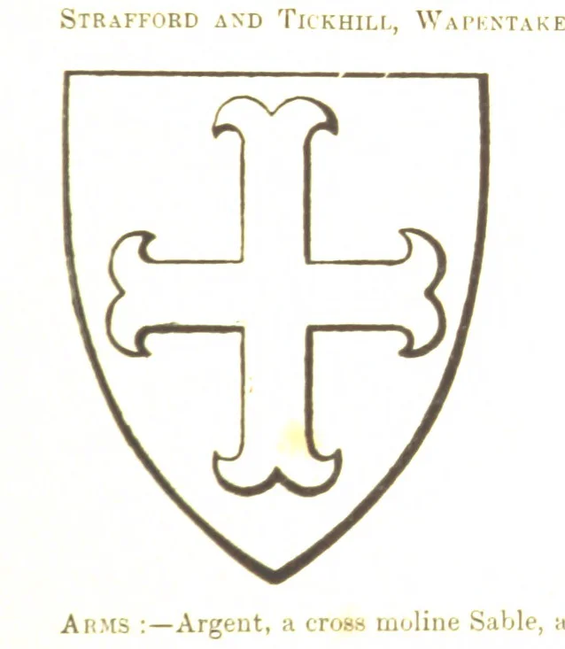 An illustration from Dugdale's Visitation of Yorkshire, [in 1665-66.] with additions. Edited by J. W. Clay, 1899, leaf 29