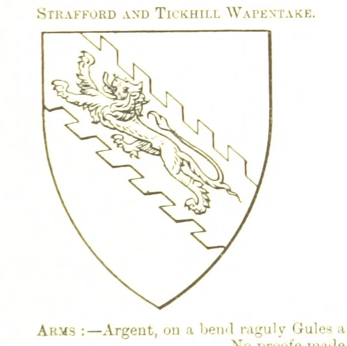 An illustration from Dugdale's Visitation of Yorkshire, [in 1665-66.] with additions. Edited by J. W. Clay, 1899, leaf 301