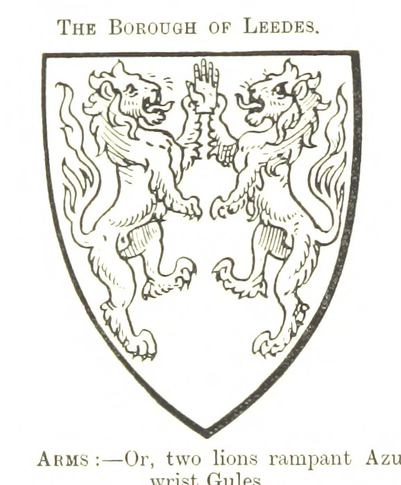 An illustration from Dugdale's Visitation of Yorkshire, [in 1665-66.] with additions. Edited by J. W. Clay, 1899, leaf 326