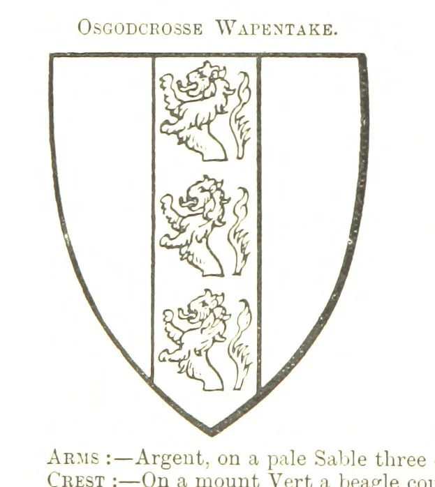 An illustration from Dugdale's Visitation of Yorkshire, [in 1665-66.] with additions. Edited by J. W. Clay, 1899, leaf 362