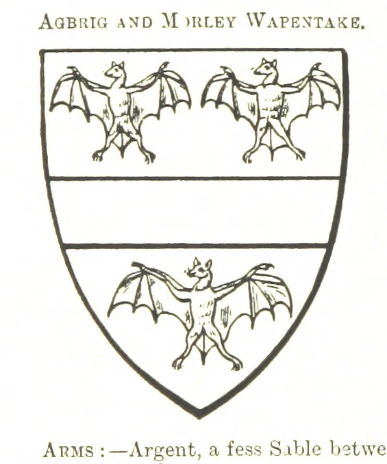 An illustration from Dugdale's Visitation of Yorkshire, [in 1665-66.] with additions. Edited by J. W. Clay, 1899, leaf 364