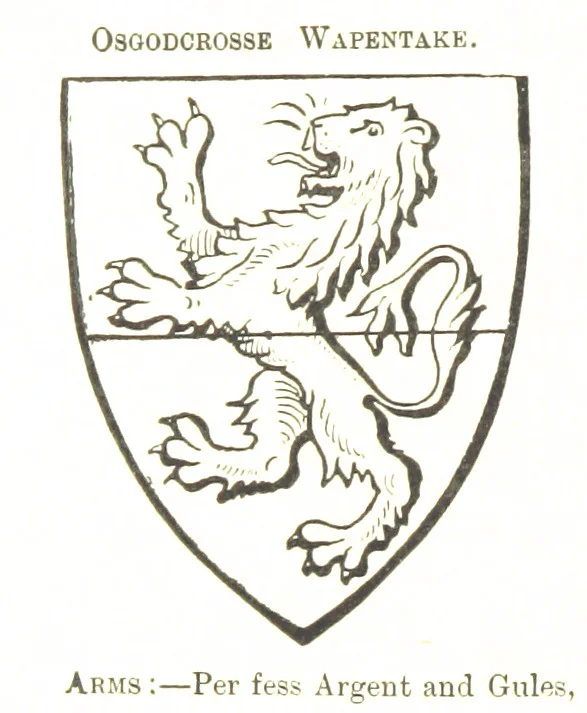 An illustration from Dugdale's Visitation of Yorkshire, [in 1665-66.] with additions. Edited by J. W. Clay, 1899, leaf 40