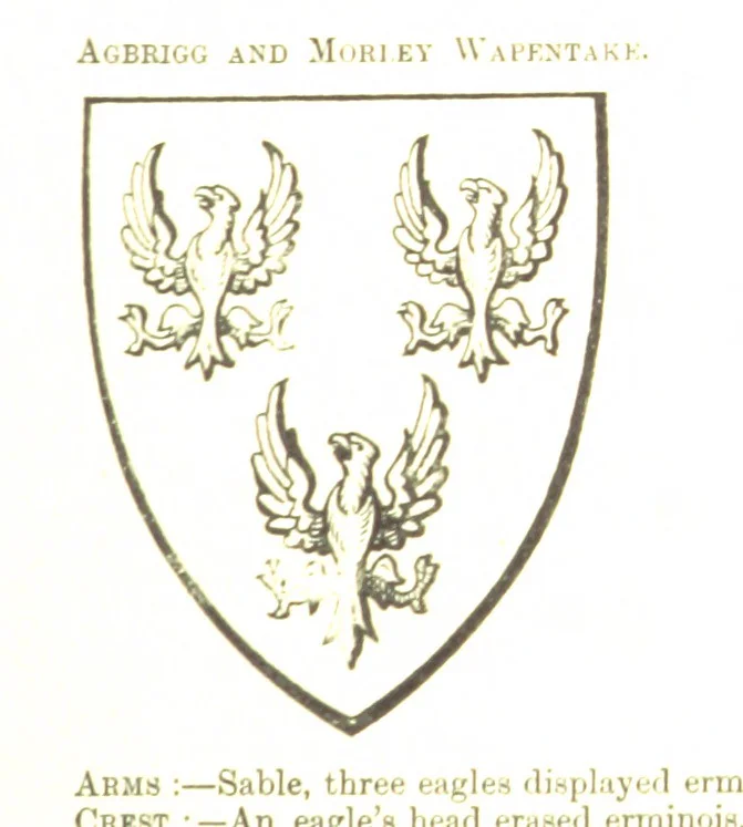 An illustration from Dugdale's Visitation of Yorkshire, [in 1665-66.] with additions. Edited by J. W. Clay, 1899, leaf 43