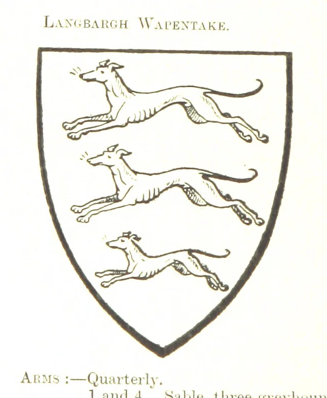 An illustration from Dugdale's Visitation of Yorkshire, [in 1665-66.] with additions. Edited by J. W. Clay, 1899, leaf 46