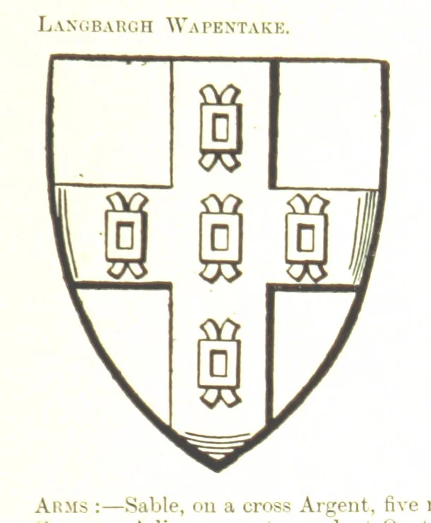An illustration from Dugdale's Visitation of Yorkshire, [in 1665-66.] with additions. Edited by J. W. Clay, 1899, leaf 71