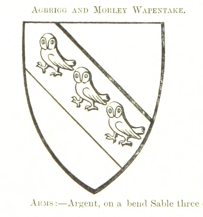 An illustration from Dugdale's Visitation of Yorkshire, [in 1665-66.] with additions. Edited by J. W. Clay, 1899, leaf 74