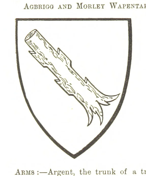 An illustration from Dugdale's Visitation of Yorkshire, [in 1665-66.] with additions. Edited by J. W. Clay, 1899, leaf 118