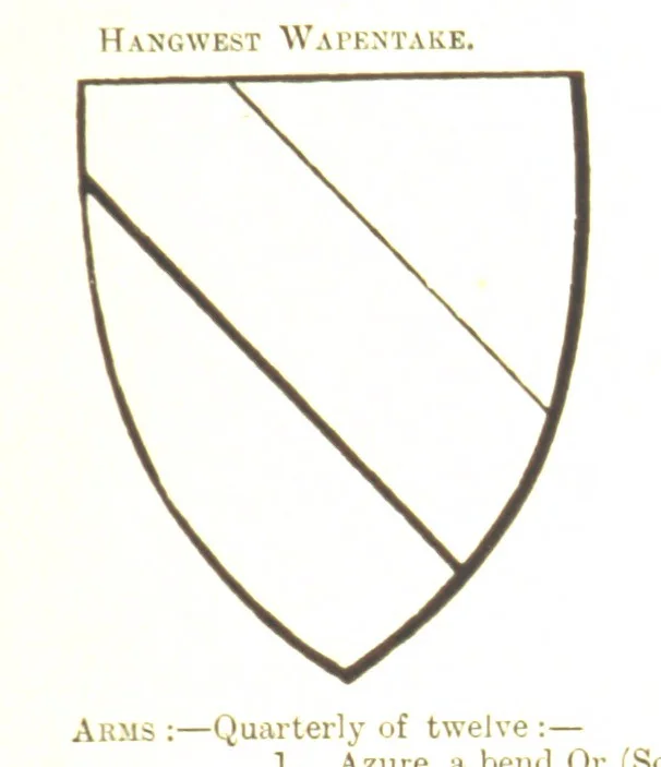 An illustration from Dugdale's Visitation of Yorkshire, [in 1665-66.] with additions. Edited by J. W. Clay, 1899, leaf 13