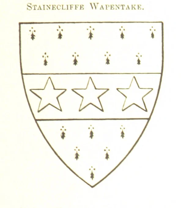 An illustration from Dugdale's Visitation of Yorkshire, [in 1665-66.] with additions. Edited by J. W. Clay, 1899, leaf 149