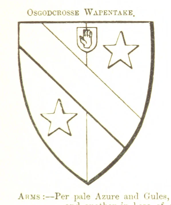 An illustration from Dugdale's Visitation of Yorkshire, [in 1665-66.] with additions. Edited by J. W. Clay, 1899, leaf 23