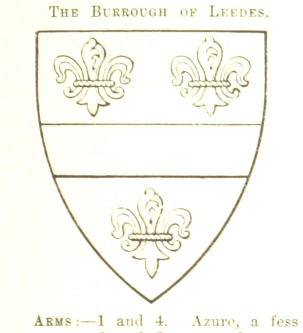 An illustration from Dugdale's Visitation of Yorkshire, [in 1665-66.] with additions. Edited by J. W. Clay, 1899, leaf 233
