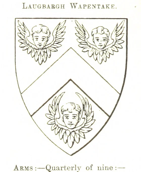 An illustration from Dugdale's Visitation of Yorkshire, [in 1665-66.] with additions. Edited by J. W. Clay, 1899, leaf 242